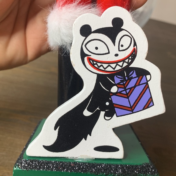 Disney Wooden Nutcracker NIGHTMARE BEFORE CHRISTMAS SANTA JACK SKELLINGTON 12” - Picture 6 of 7